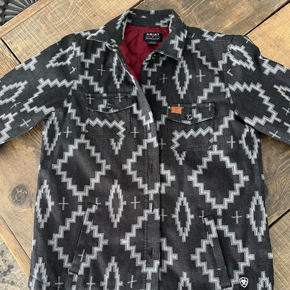 Ariat x Pendleton shirt jacket